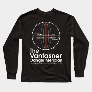 The Vantasner Danger Meridian Dark Long Sleeve T-Shirt